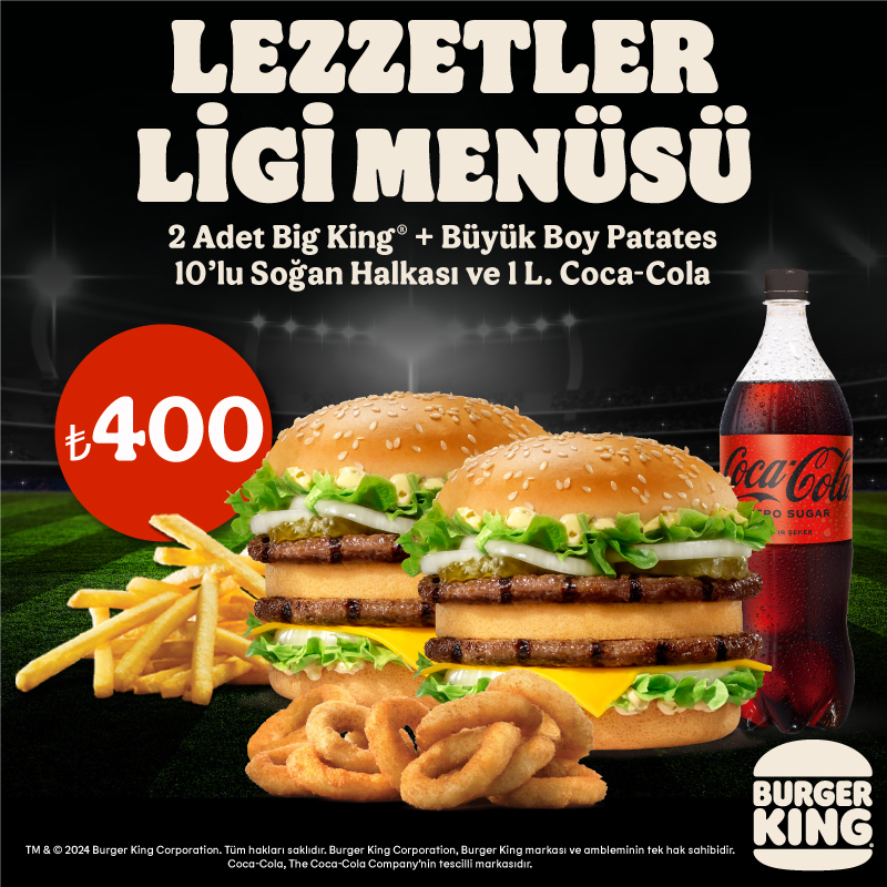 Lezzetler Ligi Menüsü